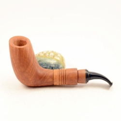 Hygrocool Smoking Pipe Greek Briar 9mm Filter Model 602A