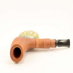 Hygrocool Smoking Pipe Greek Briar 9mm Filter Model 602A