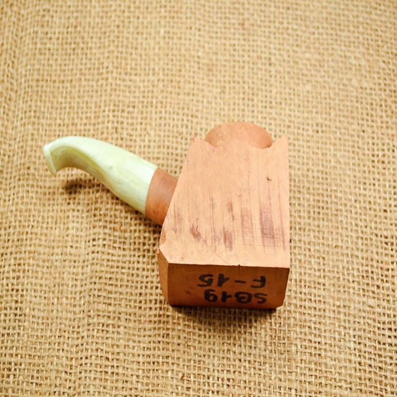 Hobby Blocks Pipe Kits DIY Predrilled Greek Briar 9mm Filter