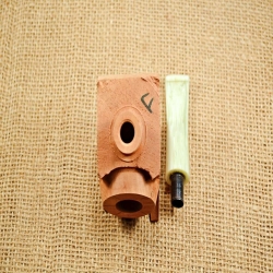 Hobby Blocks Pipe Kits DIY Predrilled Greek Briar 9mm Filter