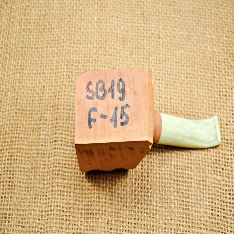 Hobby Blocks Pipe Kits DIY Predrilled Greek Briar 9mm Filter