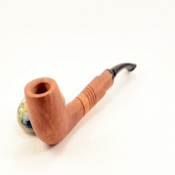 Hygrocool Smoking Pipe Greek Briar 9mm Filter Model 602A
