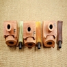Hobby Blocks Pipe Kits DIY Predrilled Greek Briar 9mm Filter
