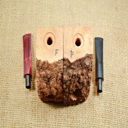 Hobby Plateau Blocks  9mm Beginner Pipe Kits DIY Predrilled Greek Briar