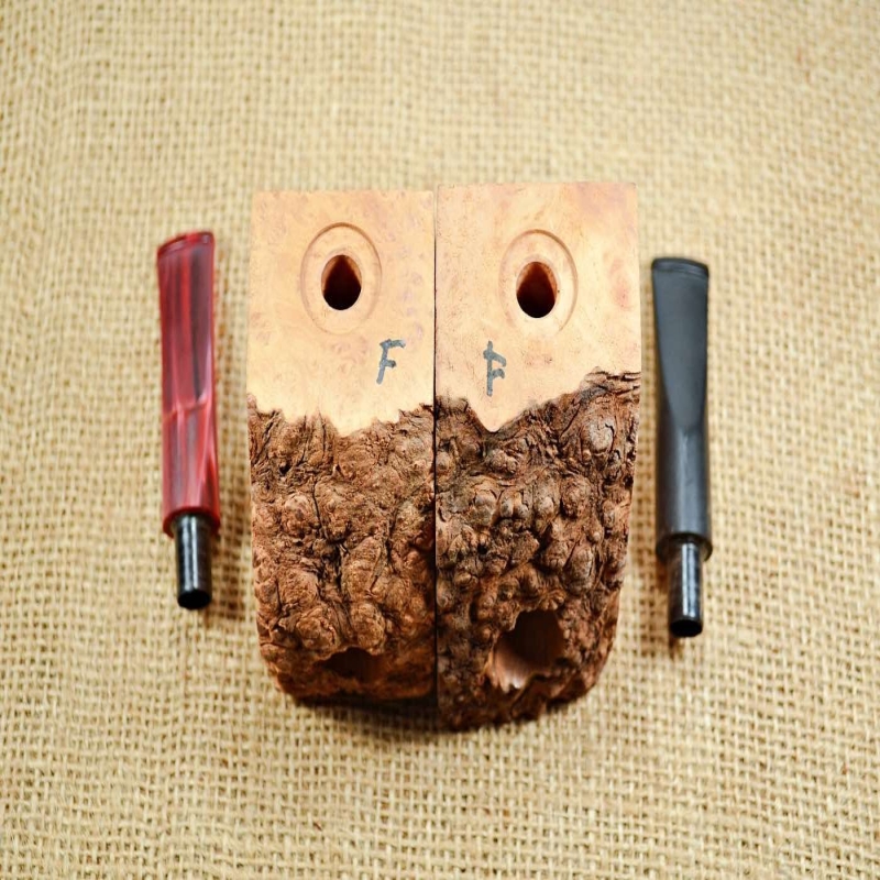 Hobby Plateau Blocks  9mm Beginner Pipe Kits DIY Predrilled Greek Briar