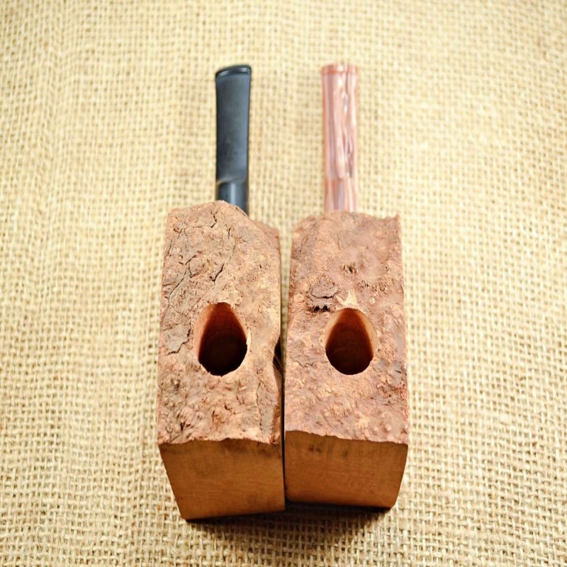 Hobby Plateau Blocks  9mm Beginner Pipe Kits DIY Predrilled Greek Briar