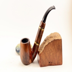 Hygrocool Smoking Pipe Greek Briar 9mm Filter Model 610D