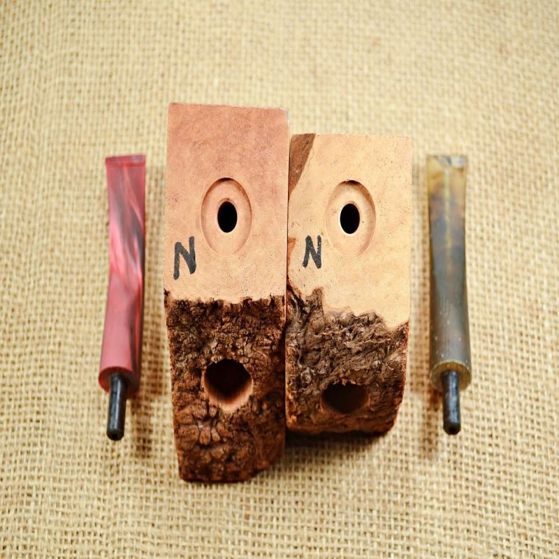 Hobby Plateau Blocks  9mm Beginner Pipe Kits DIY Predrilled Greek Briar