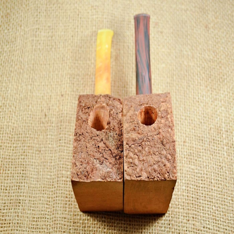 Hobby Plateau Blocks  9mm Beginner Pipe Kits DIY Predrilled Greek Briar