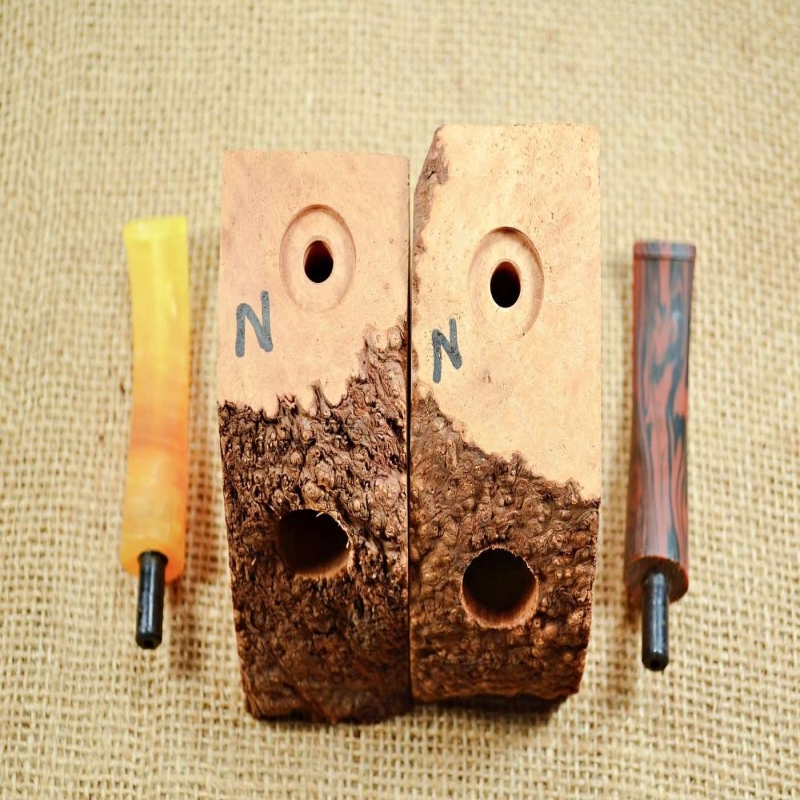 Hobby Plateau Blocks  9mm Beginner Pipe Kits DIY Predrilled Greek Briar