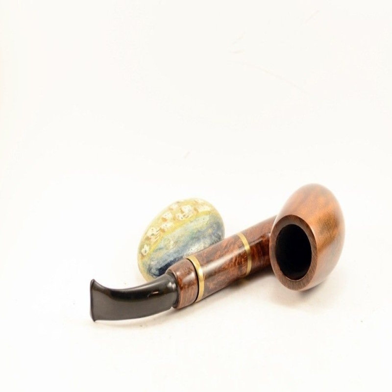 Hygrocool Smoking Pipe Greek Briar 9mm Filter Model 610D