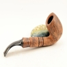 Hygrocool Smoking Pipe Greek Briar 9mm Filter Model 622B
