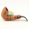 Hygrocool Smoking Pipe Greek Briar 9mm Filter Model 622B