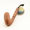 Hygrocool Smoking Pipe Greek Briar 9mm Filter Model 622B