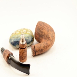 Hygrocool Smoking Pipe Greek Briar 9mm Filter Model 622B