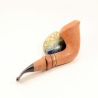 Hygrocool Calabash Smoking Pipe Greek Briar 9mm Filter Model 912A