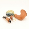 Hygrocool Calabash Smoking Pipe Greek Briar 9mm Filter Model 912A