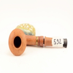 Hygrocool Calabash Smoking Pipe Greek Briar 9mm Filter Model 912A