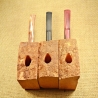 Hobby Plateau Blocks  9mm Beginner Pipe Kits DIY Predrilled Greek Briar