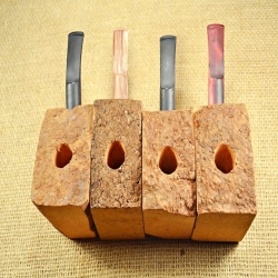Hobby Plateau Blocks  9mm Beginner Pipe Kits DIY Predrilled Greek Briar