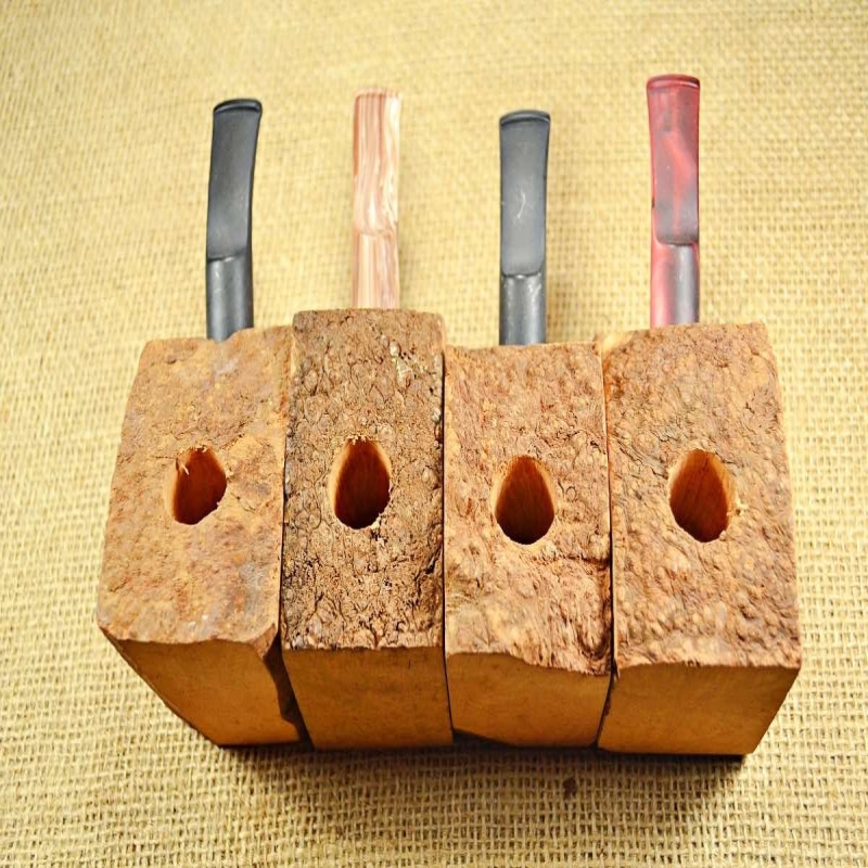 Hobby Plateau Blocks  9mm Beginner Pipe Kits DIY Predrilled Greek Briar