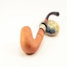 Hygrocool Calabash Smoking Pipe Greek Briar 9mm Filter Model 942A
