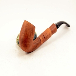 Hygrocool Smoking Pipe Greek Briar 9mm Filter Model 622A