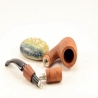 Hygrocool Smoking Pipe Greek Briar 9mm Filter Model 622A