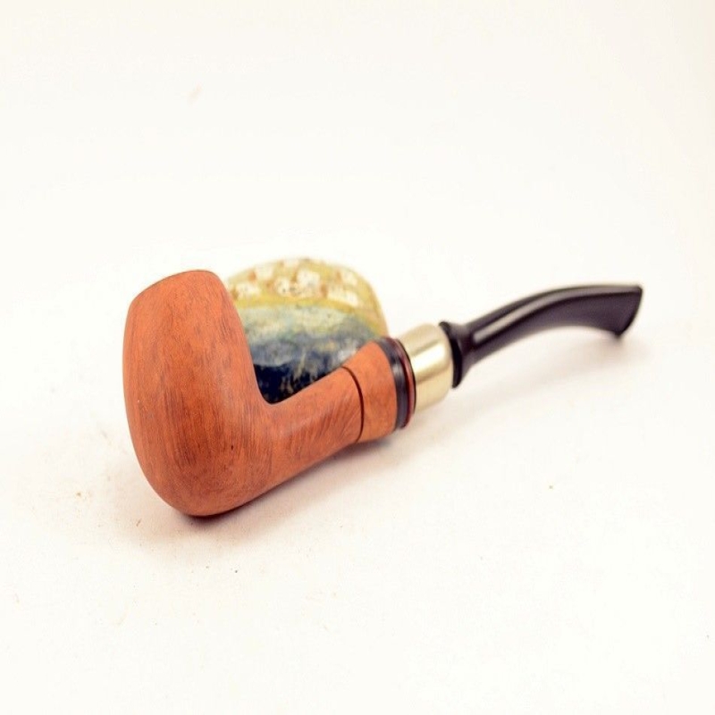Hygrocool Smoking Pipe Greek Briar 9mm Filter Model 927C