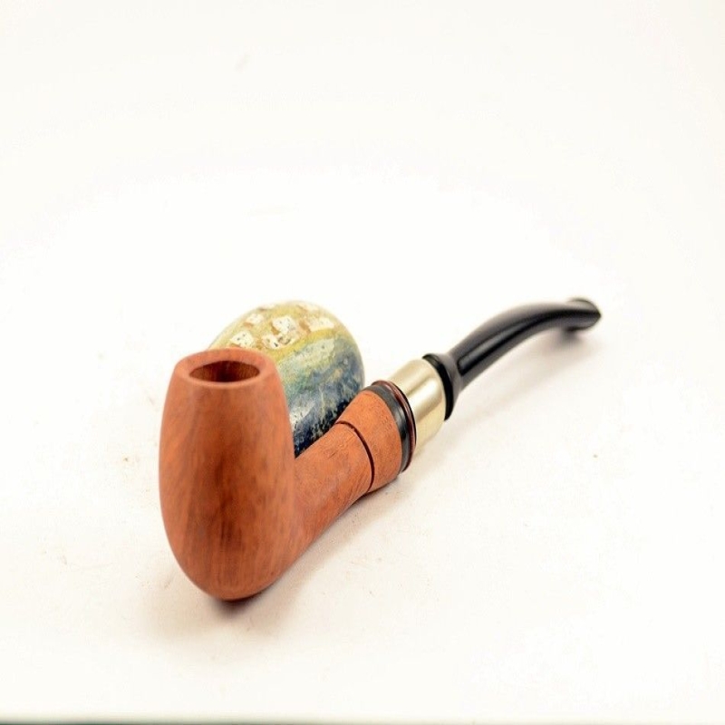 Hygrocool Smoking Pipe Greek Briar 9mm Filter Model 927C