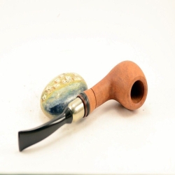 Hygrocool Smoking Pipe Greek Briar 9mm Filter Model 927C