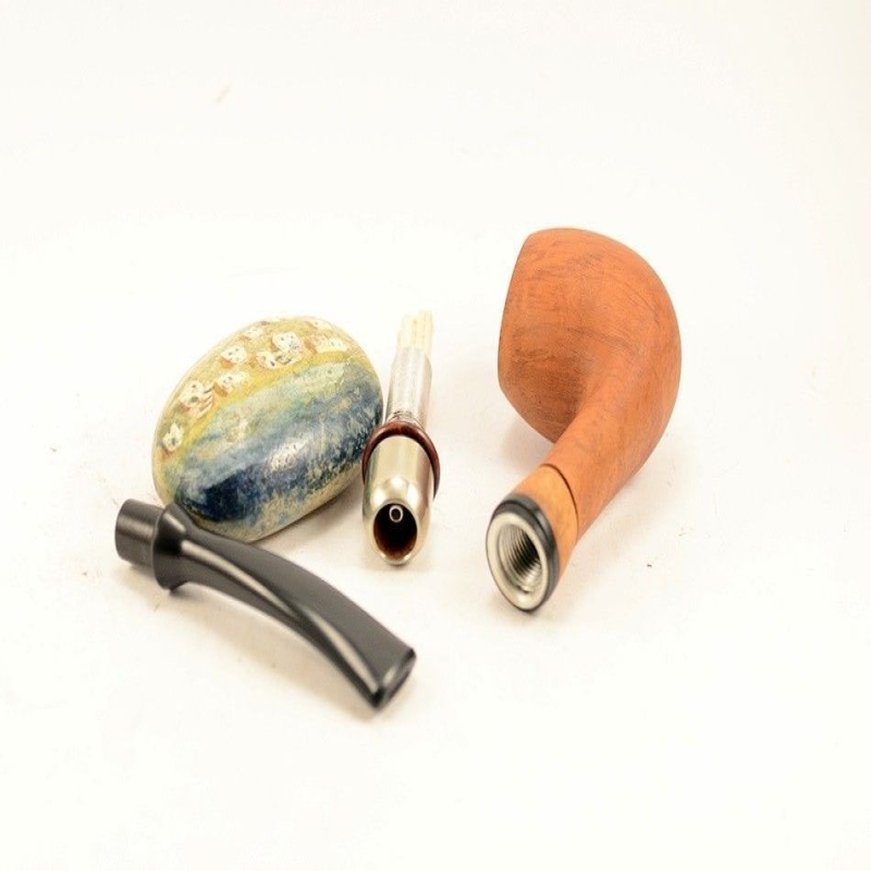 Hygrocool Smoking Pipe Greek Briar 9mm Filter Model 927C
