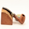 Hygrocool Smoking Pipe Greek Briar 9mm Filter Model 927B