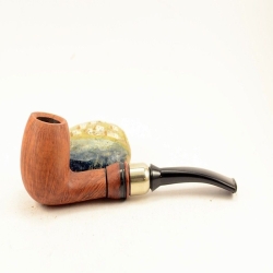 Hygrocool Smoking Pipe Greek Briar 9mm Filter Model 927B