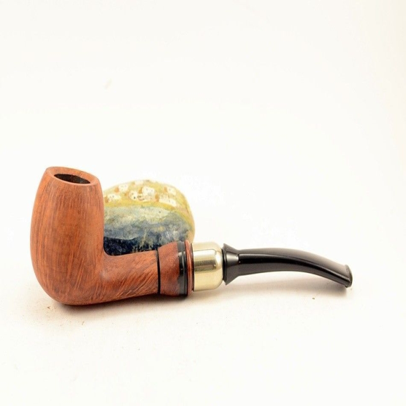 Hygrocool Smoking Pipe Greek Briar 9mm Filter Model 927B