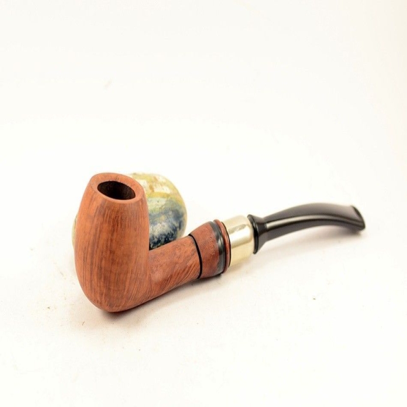 Hygrocool Smoking Pipe Greek Briar 9mm Filter Model 927B