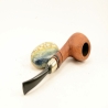 Hygrocool Smoking Pipe Greek Briar 9mm Filter Model 927B