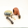 Hygrocool Smoking Pipe Greek Briar 9mm Filter Model 927B