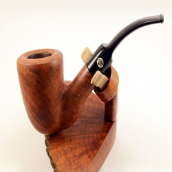 Bent Dublin Smoking Pipe Greek Briar No Filter Alexander Model 124C