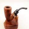 Bent Dublin Smoking Pipe Greek Briar No Filter Alexander Model 124C