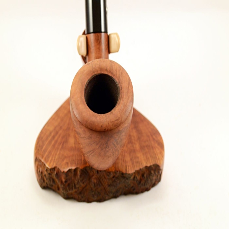 Bent Dublin Smoking Pipe Greek Briar No Filter Alexander Model 124C
