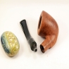 Bent Dublin Smoking Pipe Greek Briar No Filter Alexander Model 124C