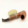Hygrocool Smoking Pipe Greek Briar 9mm Filter Model 84B