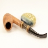 Hygrocool Smoking Pipe Greek Briar 9mm Filter Model 92B