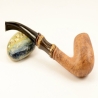 Hygrocool Smoking Pipe Greek Briar 9mm Filter Model 92B
