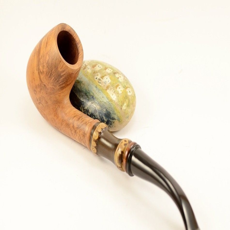 Hygrocool Smoking Pipe Greek Briar 9mm Filter Model 92B