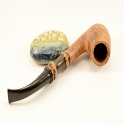 Hygrocool Smoking Pipe Greek Briar 9mm Filter Model 92B