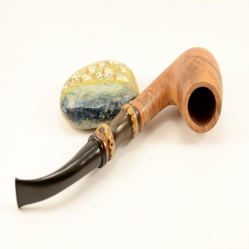 Hygrocool Smoking Pipe Greek Briar 9mm Filter Model 92B