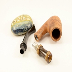 Hygrocool Smoking Pipe Greek Briar 9mm Filter Model 92B