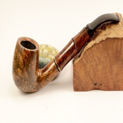 Hygrocool Smoking Pipe Greek Briar 9mm Filter Model 112C